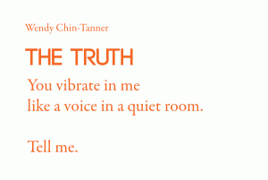 Wendy Chin-Tanner on Pocket Broadsides