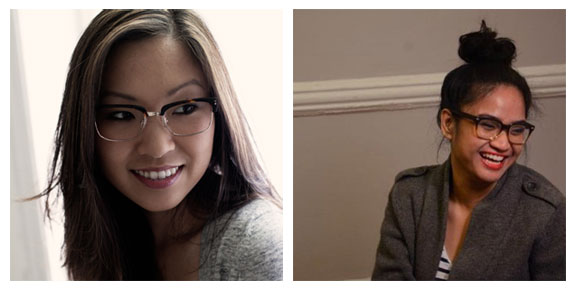 Eugenia Leigh and Hossannah Asuncion