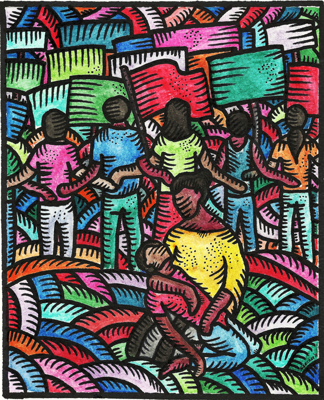 Joseph Marconi Calindas: Behind the Picketline
